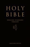 Holy Bible: English Standard Version (ESV) Anglicised Pew Bible (Black Colour)