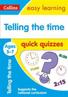 Collins Easy Learning - Telling the Time Quick Quizzes Ages 5-7