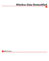 Wireless Data Demystified