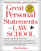 Great Personal Statements for Law School