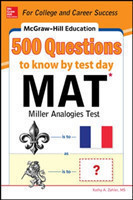 McGraw-Hill Education 500 MAT Questions to Know by Test Day