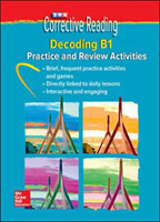 Corrective Reading Decoding Level B1, Student Practice CD Package