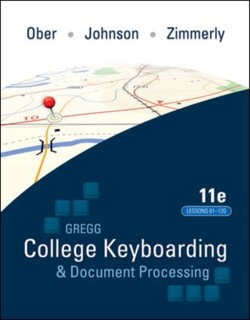 Gregg College Keyboarding & Document Processing (GDP); Lessons 61-120 text