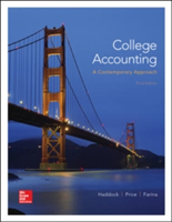 College Accounting (A Contemporary Approach)