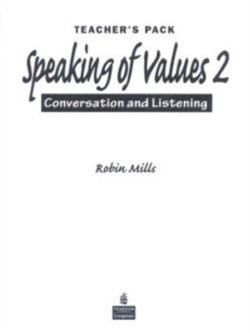SPEAKING OF VALUES 2 TEACHER'S MANUAL