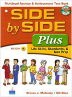 Side by Side Plus 4 Multilevel Activity & Achievement Test Book with CD-ROM