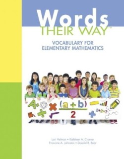 Words Their Way Vocabulary for Elementary Mathematics