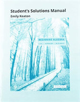 Student Solutions Manual for Beginning Algebra