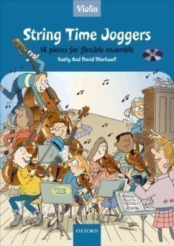 String Time Joggers Violin Book With Audio Cd