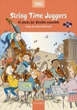 String Time Joggers Cello Book With Audio Cd
