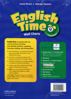 English Time 2nd Edition 4 Wall Charts