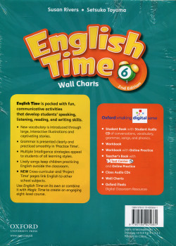 English Time 2nd Edition 6 Wall Charts