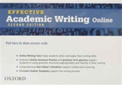 Effective Academic Writing Second Edition Student Access Code Card (All levels)