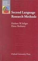 Oxford Applied Linguistics: Second Language Research Methods