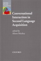 Oxford Applied Linguistics: Conversational Interaction in Second Language Acquisition