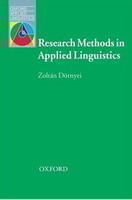 Oxford Applied Linguistics: Research Metods in Applied Linguistics