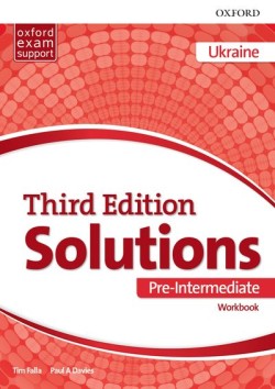 Solutions 3rd Edition Pre-Intermediate Workbook (Ukrainian Edition)