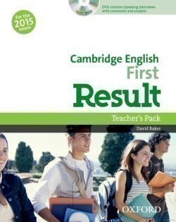 Cambridge English First Result Teacher´s Book with DVD