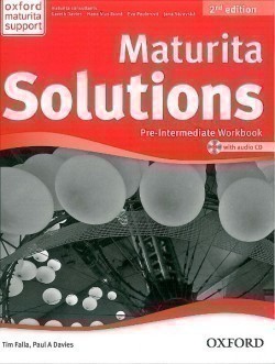 Maturita Solutions 2nd Edition Pre-Intermediate Workbook with Audio CD Czech Edition