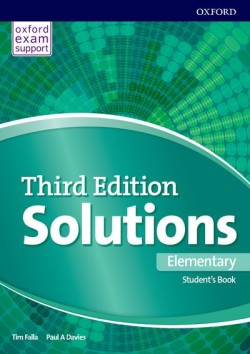 Solutions 3rd Edition Elementary Student´s Book and Online Practice Pack International Edition