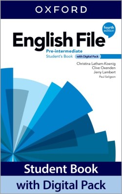 English File Fourth Edition Pre-Intermediate Student's Book with Digital pack international edition