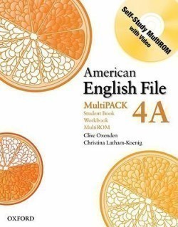 American English File 4 Student´s Book + Workbook Multipack A