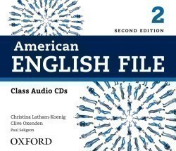 American English File Second Edition Level 2: Class Audio CDs (4)
