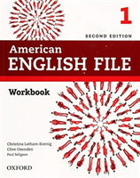 American English File Second Edition Level 1: Workbook