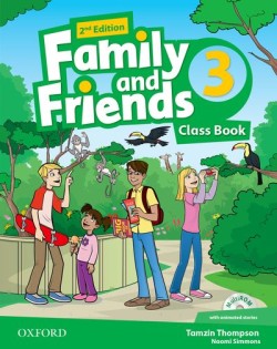Family and Friends 2nd Edition 3 Course Book with MultiROM Pack