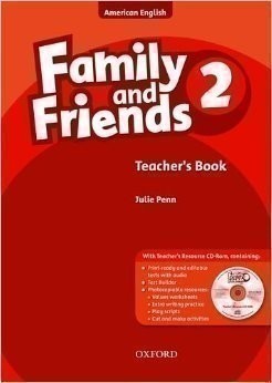 Family and Friends American English Edition 2 Teacher´s Book with CD-rom