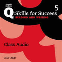 Q: Skills for Success Second Edition 5 Reading & Writing Class Audio CDs /3/