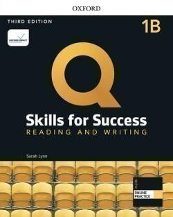 Q: Skills for Success Third Edition 1 Reading & Writing Student´s Book B with iQ Online Practice