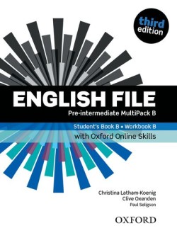 English File Third Edition Pre-intermediate Multipack B with Oxford Online Skills