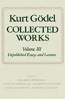 Kurt Gödel: Collected Works: Volume III