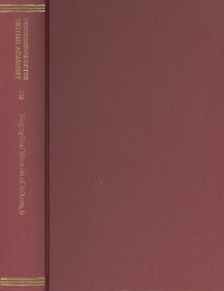 Biographical Memoirs of Fellows, II