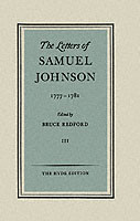 Letters of Samuel Johnson: Volume III: 1777-1781