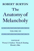 Anatomy of Melancholy: Volume III