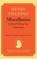 Miscellanies by Henry Fielding, Esq: Volume One