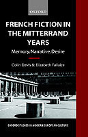 French Fiction in the Mitterrand Years