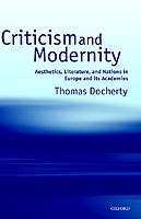 Criticism and Modernity