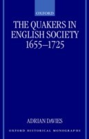 Quakers in English Society, 1655-1725