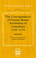 Correspondence of Thomas Becket, Archbishop of Canterbury 1162-1170