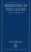 Reservation of Title Clauses