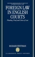 Foreign Law in English Courts
