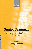 Sinitic Grammar Synchronic and Diachronic Perspectives