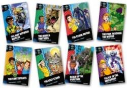 Project X Alien Adventures Dark Blue Book Band, Oxford Levels 15-16: Mixed Pack of 8