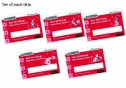 Read Write Inc. Phonics: Get Writing! Red Ditty Books 6-10 Pack of 50