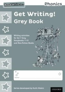 Miskin, Ruth - Read Write Inc. Phonics: Get Writing! Grey Book Pack of 10