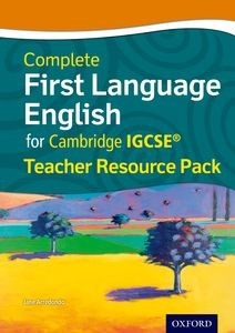 Complete First Language English for Cambridge IGCSE Teacher Resource Pack