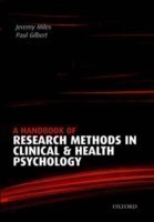 Handbook of Research Methods for Clinical and Health Psychology